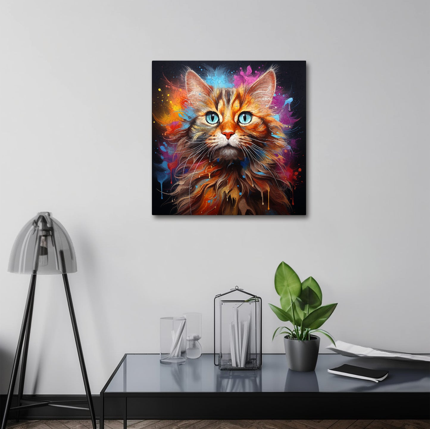 Puzzle cu Pisici - Thai 4 - 200 piese - 30 x 30 cm