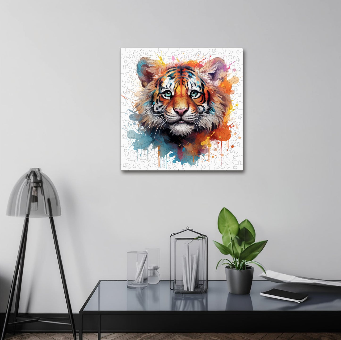 Puzzle cu Animale - Baby Tiger 6 - 200 piese - 30 x 30 cm