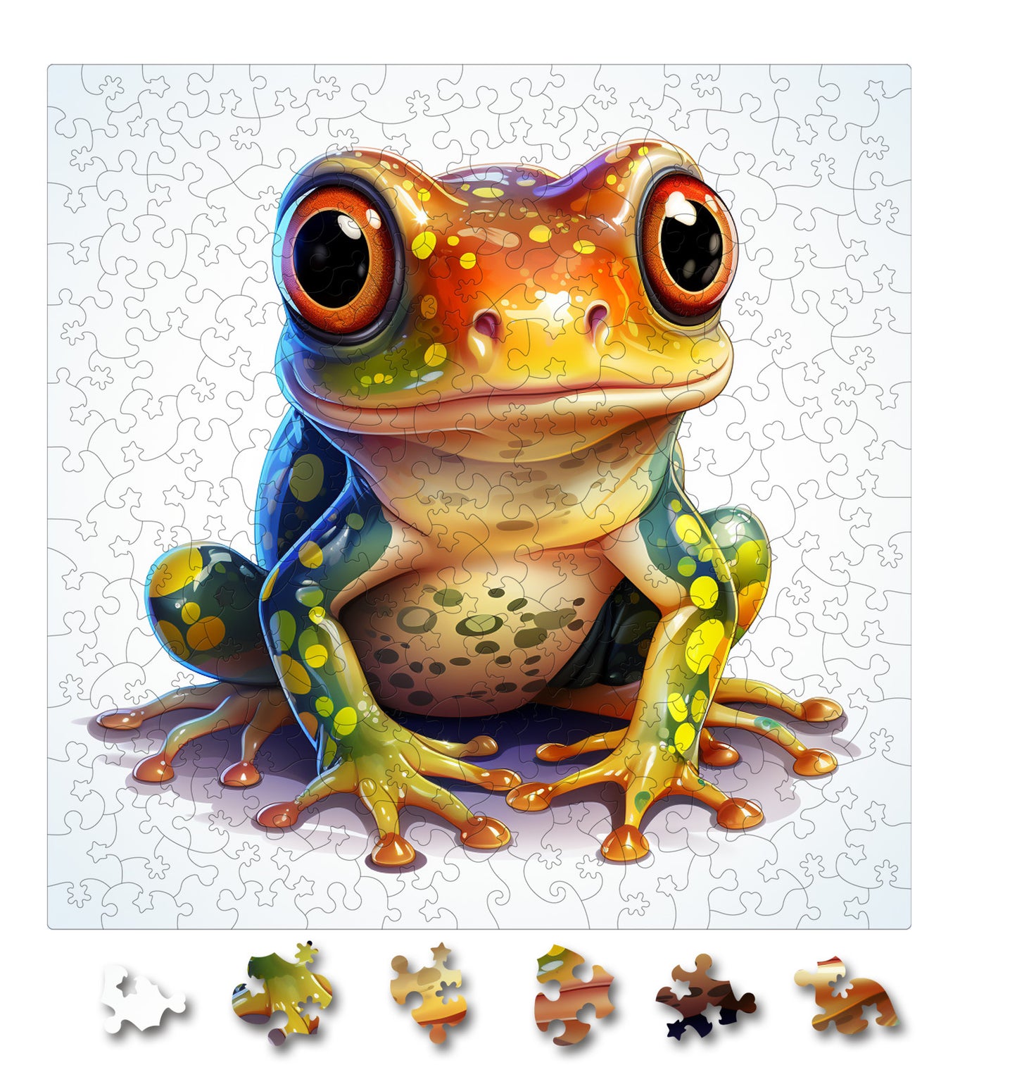 Puzzle cu Animale - Baby Toad 7