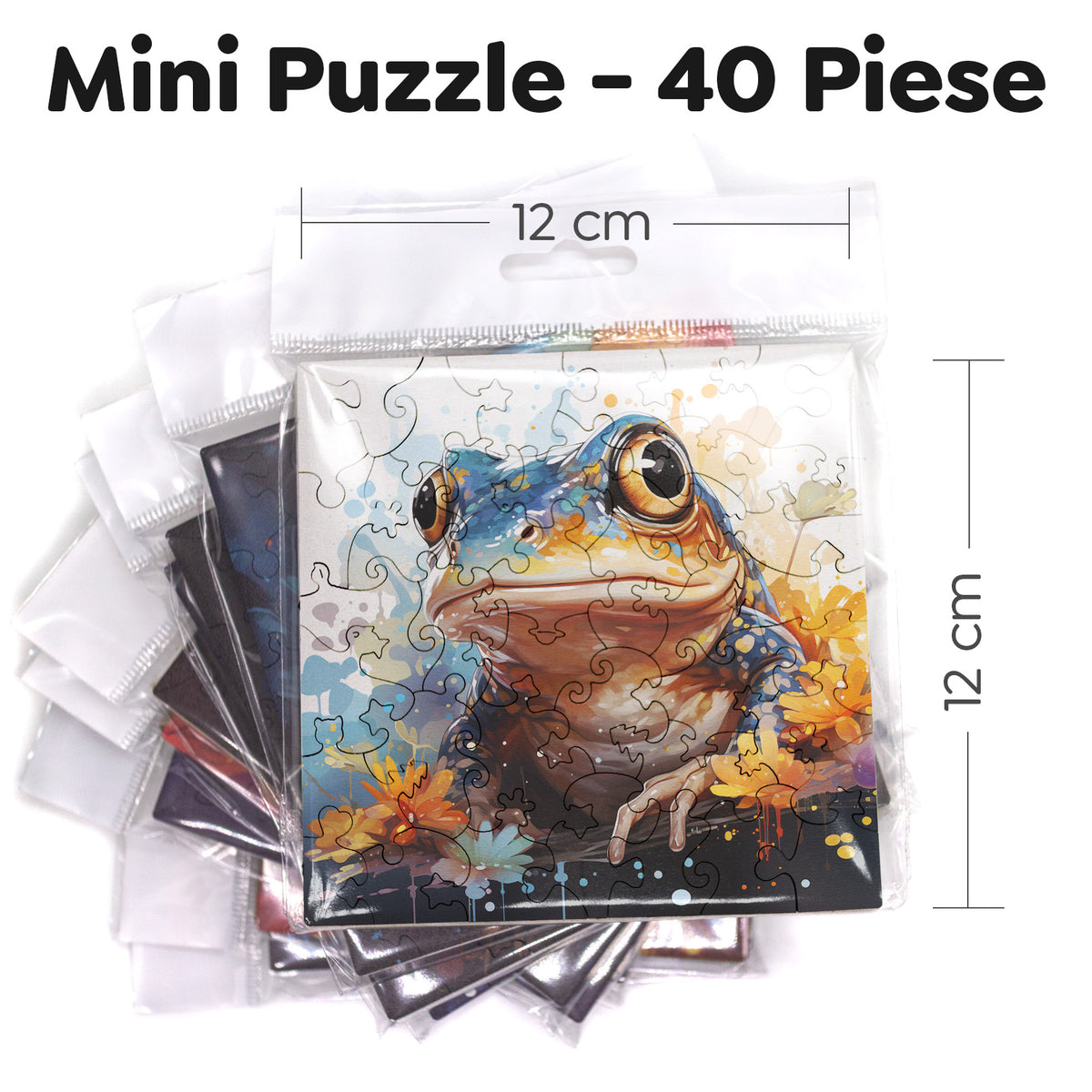 Puzzle cu Animale - Baby Toad 8