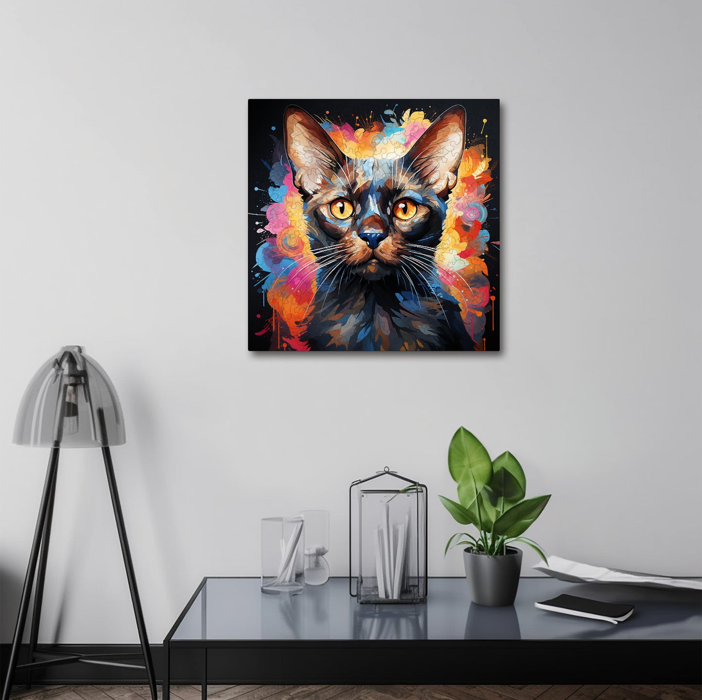 Puzzle cu Pisici - Tonkinese 3 - 200 piese - 30 x 30 cm