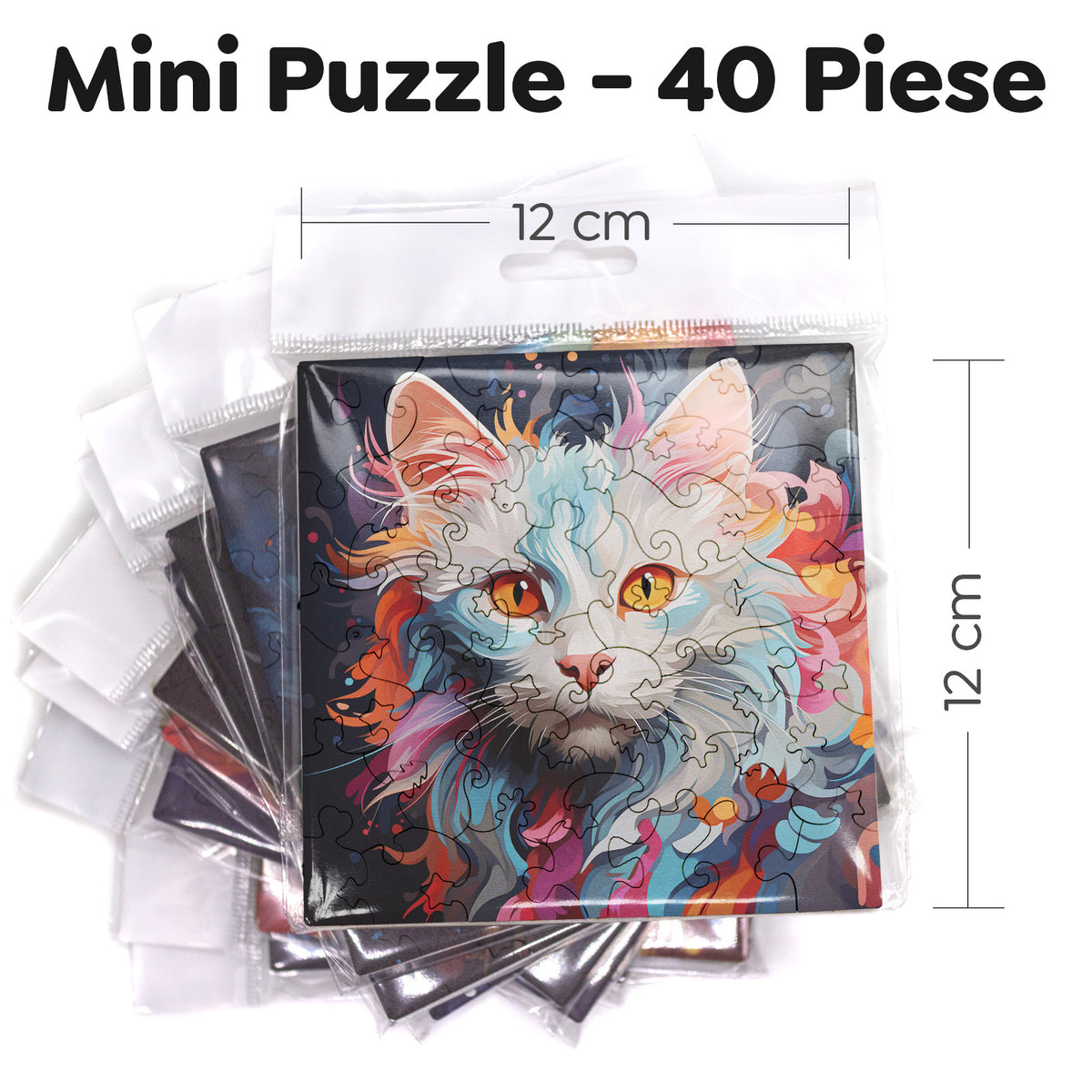 Puzzle cu Pisici - Turkish Angora 1
