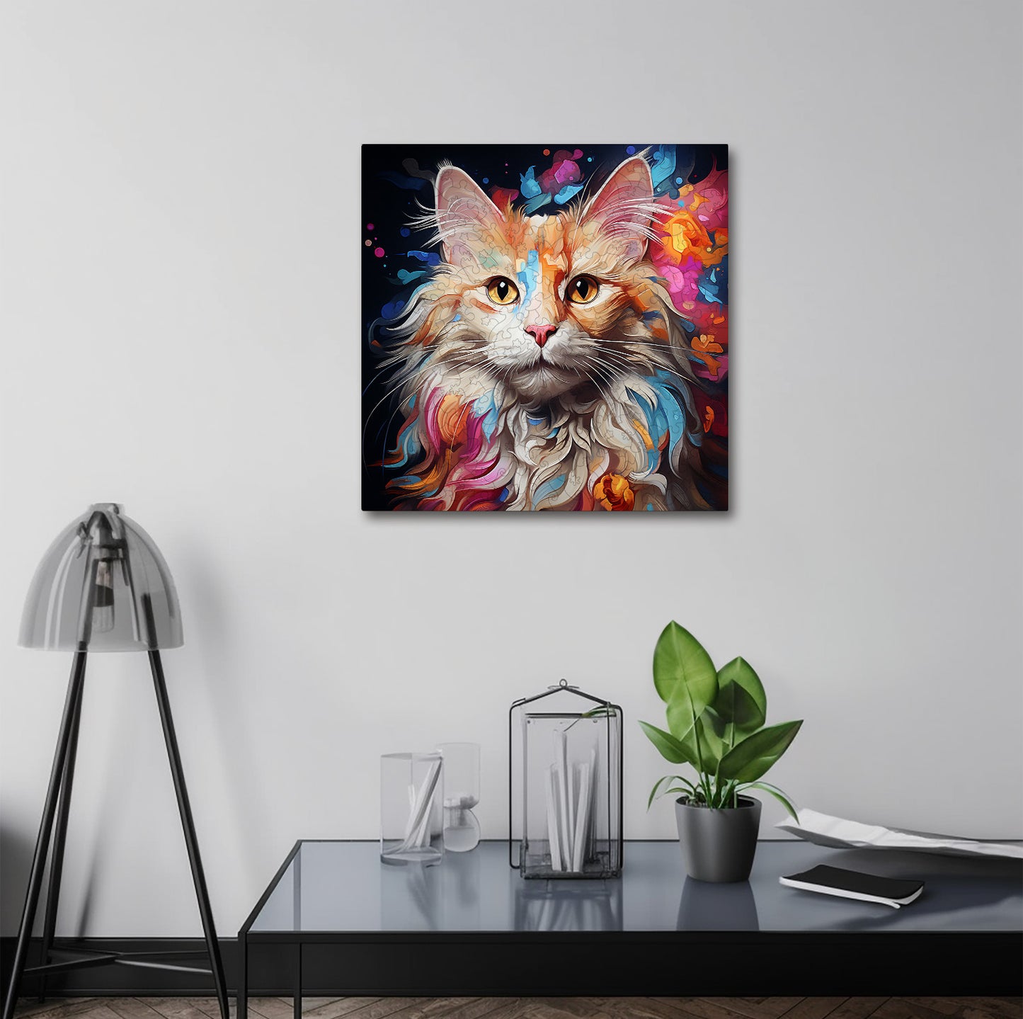 Puzzle cu Pisici - Turkish Van 3 - 200 piese - 30 x 30 cm