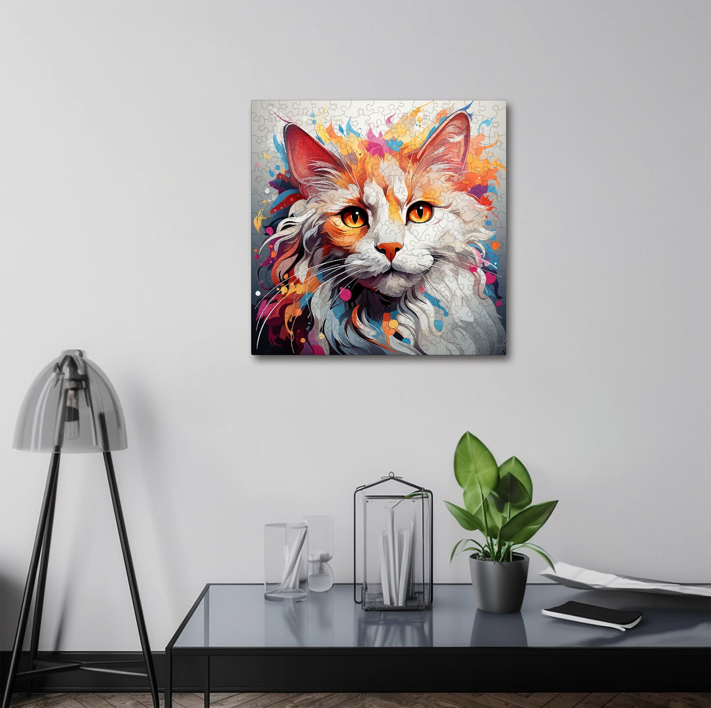 Puzzle cu Pisici - Turkish Van 5 - 200 piese - 30 x 30 cm