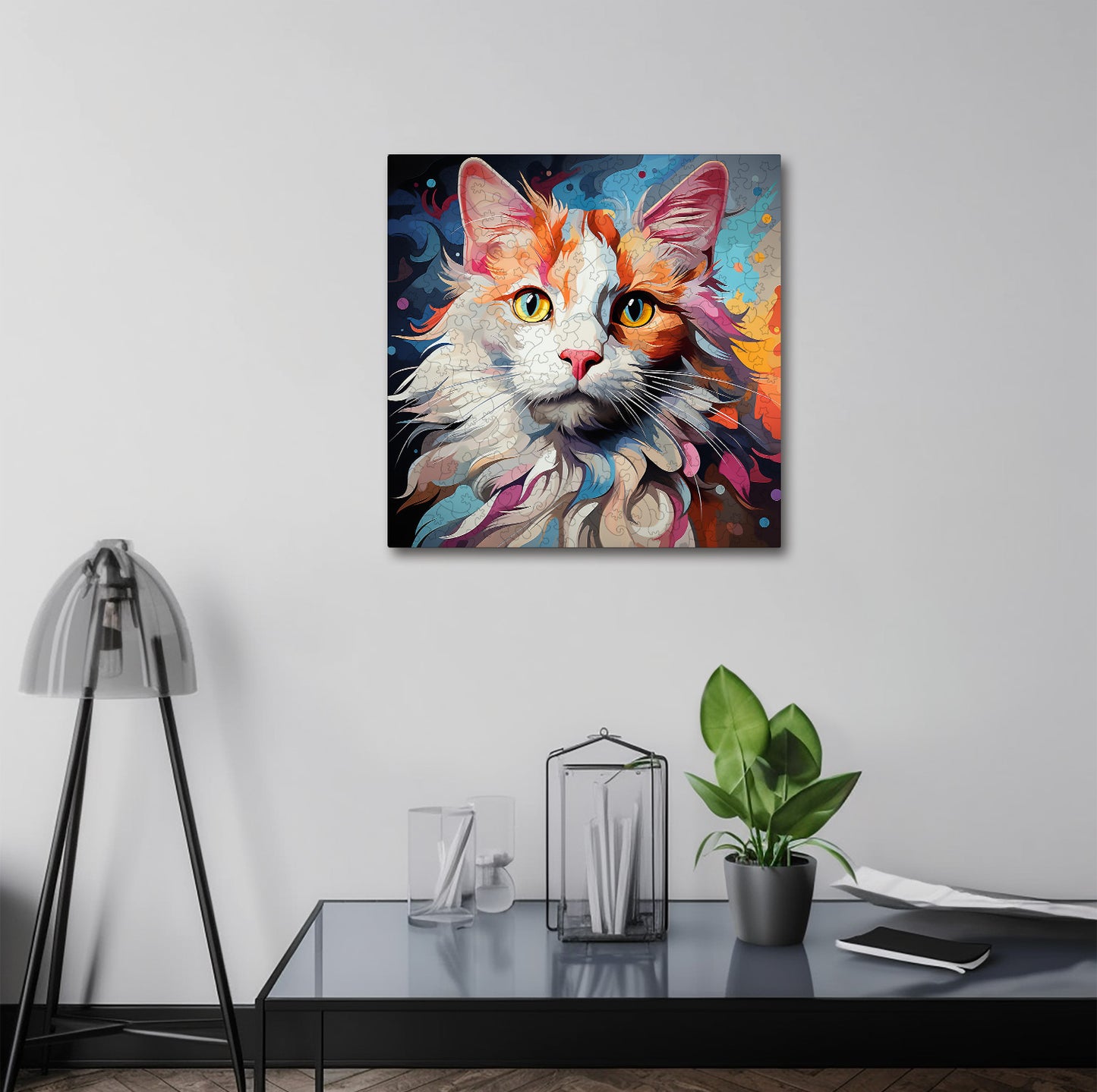 Puzzle cu Pisici - Turkish Van 6 - 200 piese - 30 x 30 cm