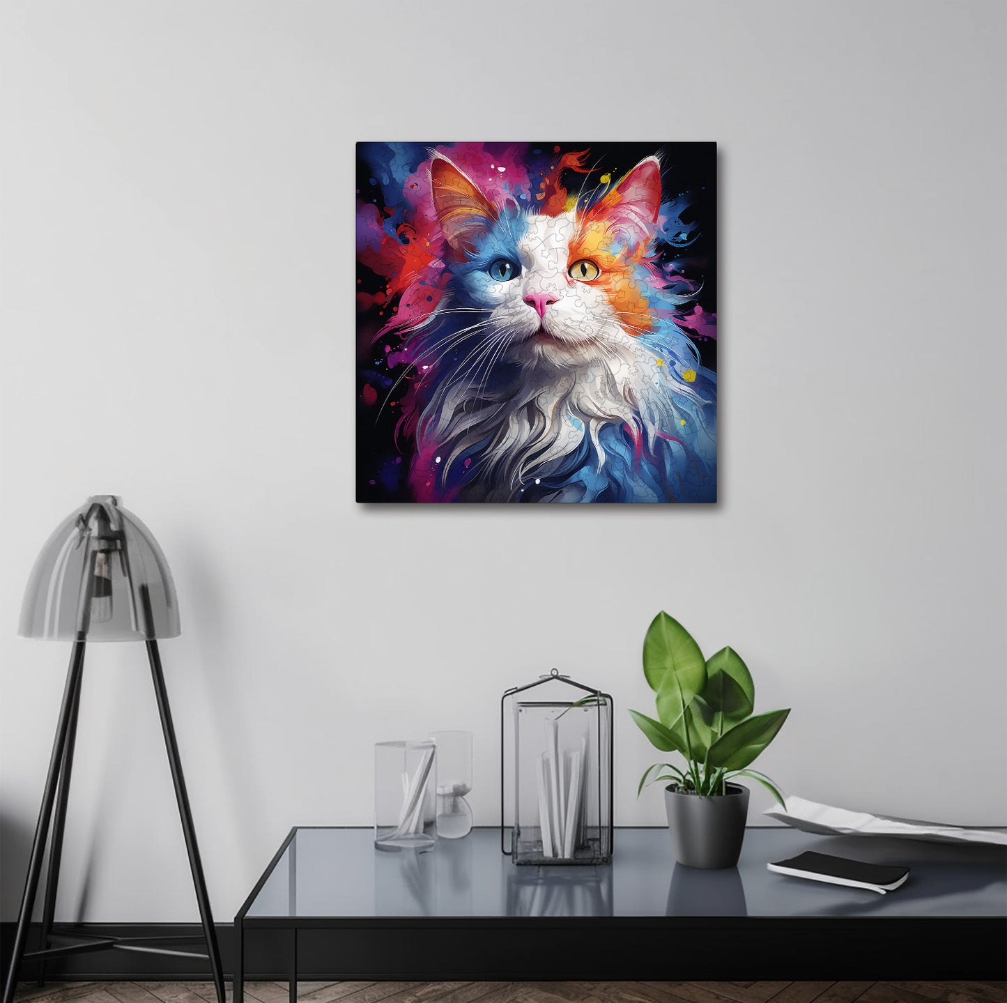 Puzzle cu Pisici - Turkish Van 8 - 200 piese - 30 x 30 cm