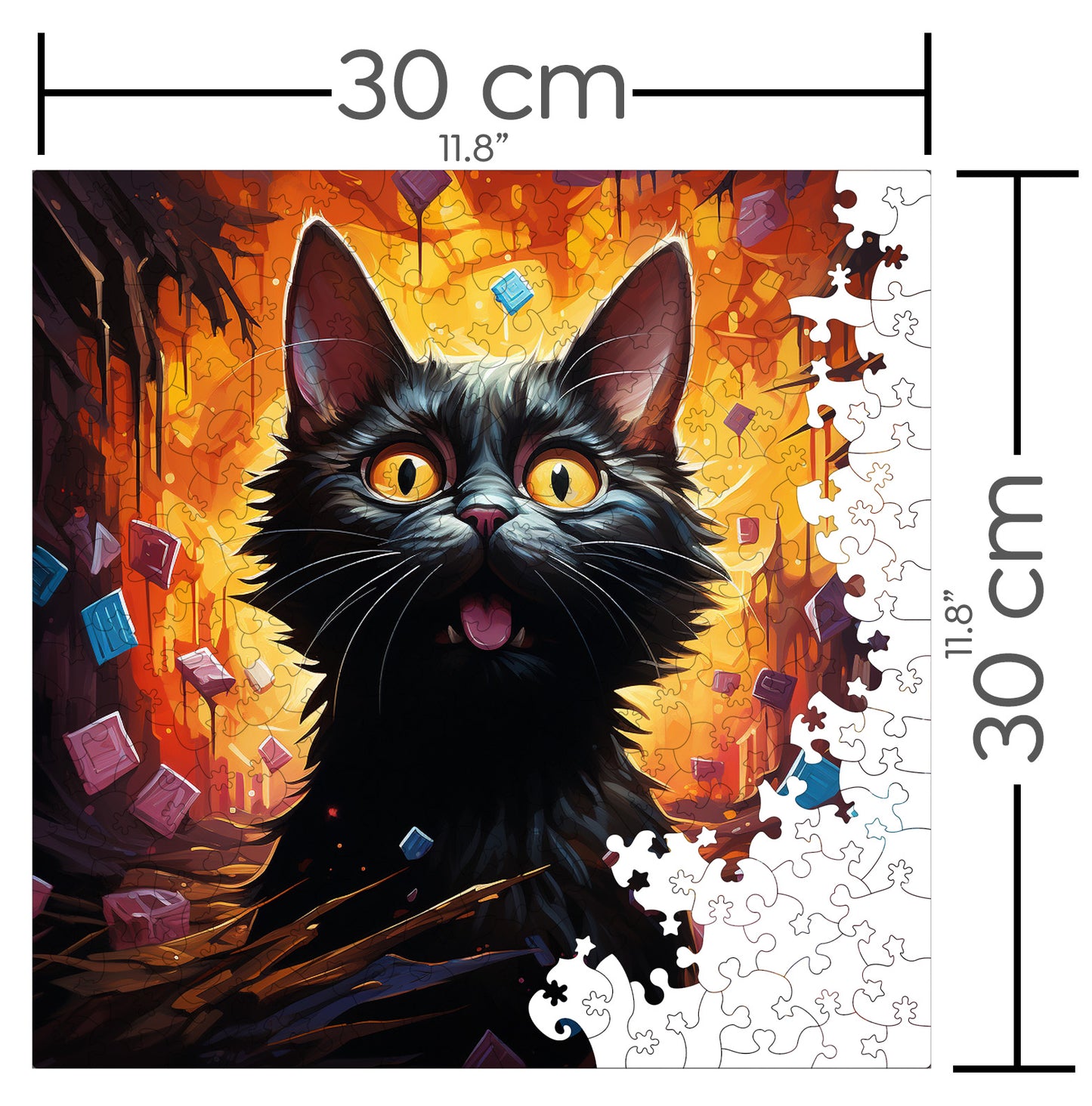 Puzzle cu Pisici - York Chocolate 1 - 200 piese - 30 x 30 cm