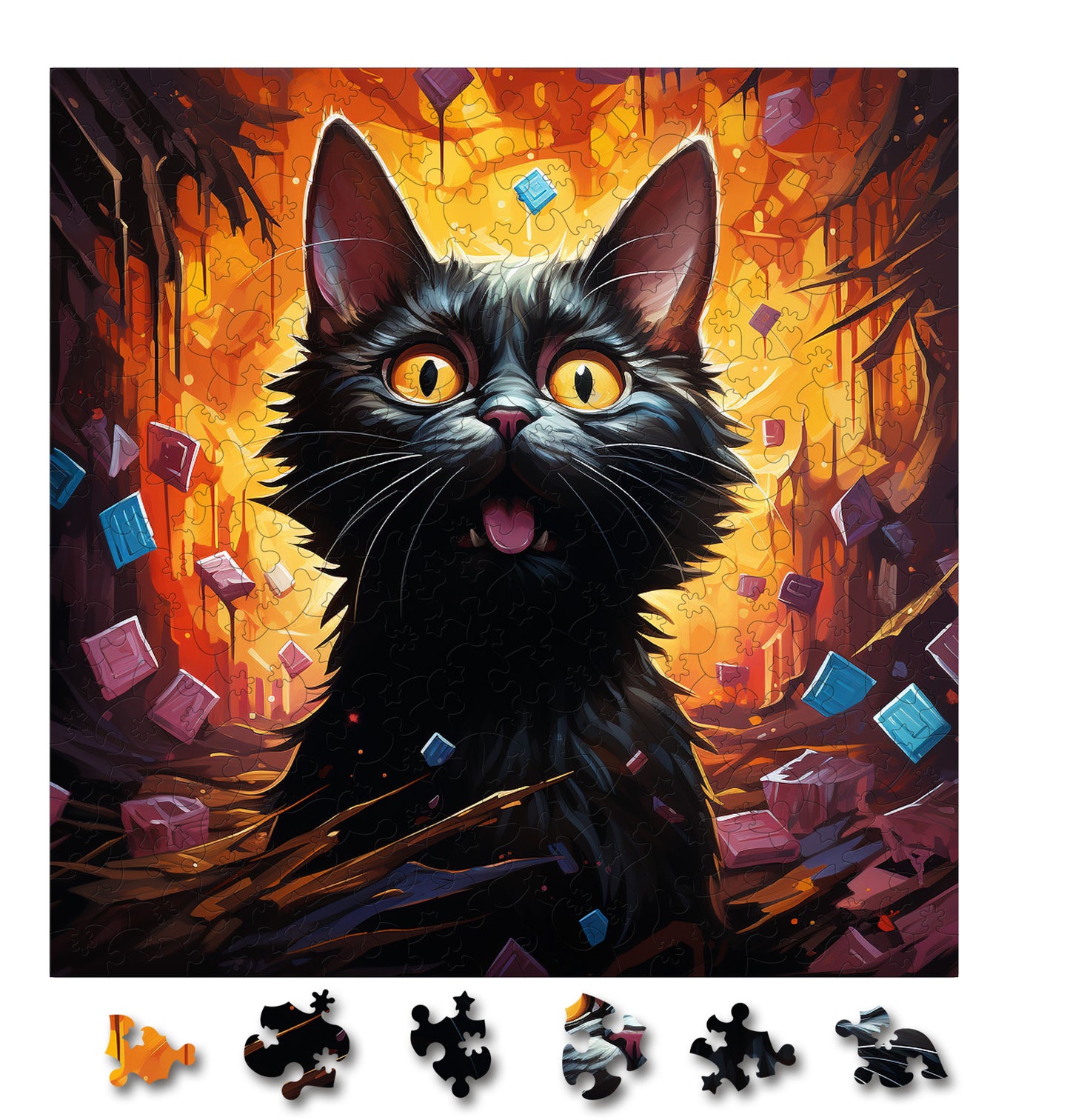 Puzzle cu Pisici - York Chocolate 1 - 200 piese - 30 x 30 cm