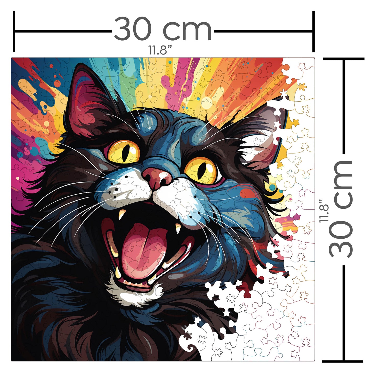 Puzzle cu Pisici - York Chocolate 2 - 200 piese - 30 x 30 cm