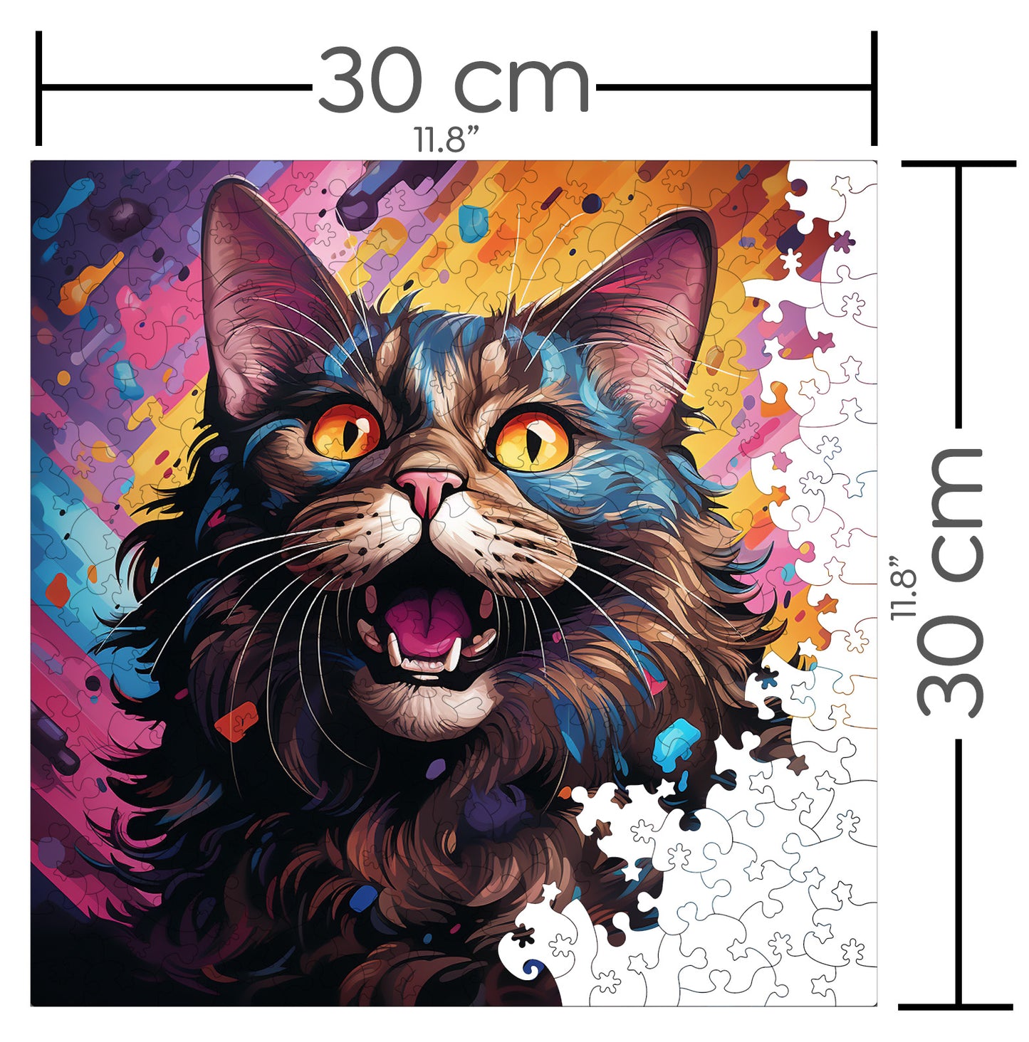 Puzzle cu Pisici - York Chocolate 3 - 200 piese - 30 x 30 cm