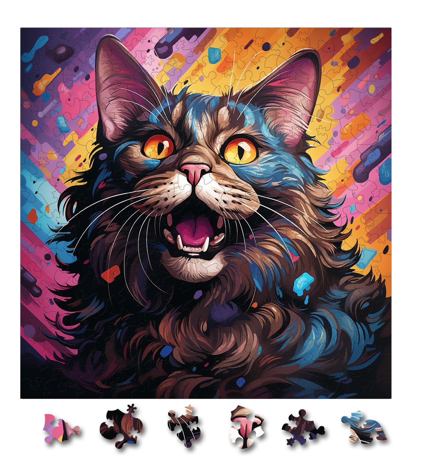 Puzzle cu Pisici - York Chocolate 3 - 200 piese - 30 x 30 cm