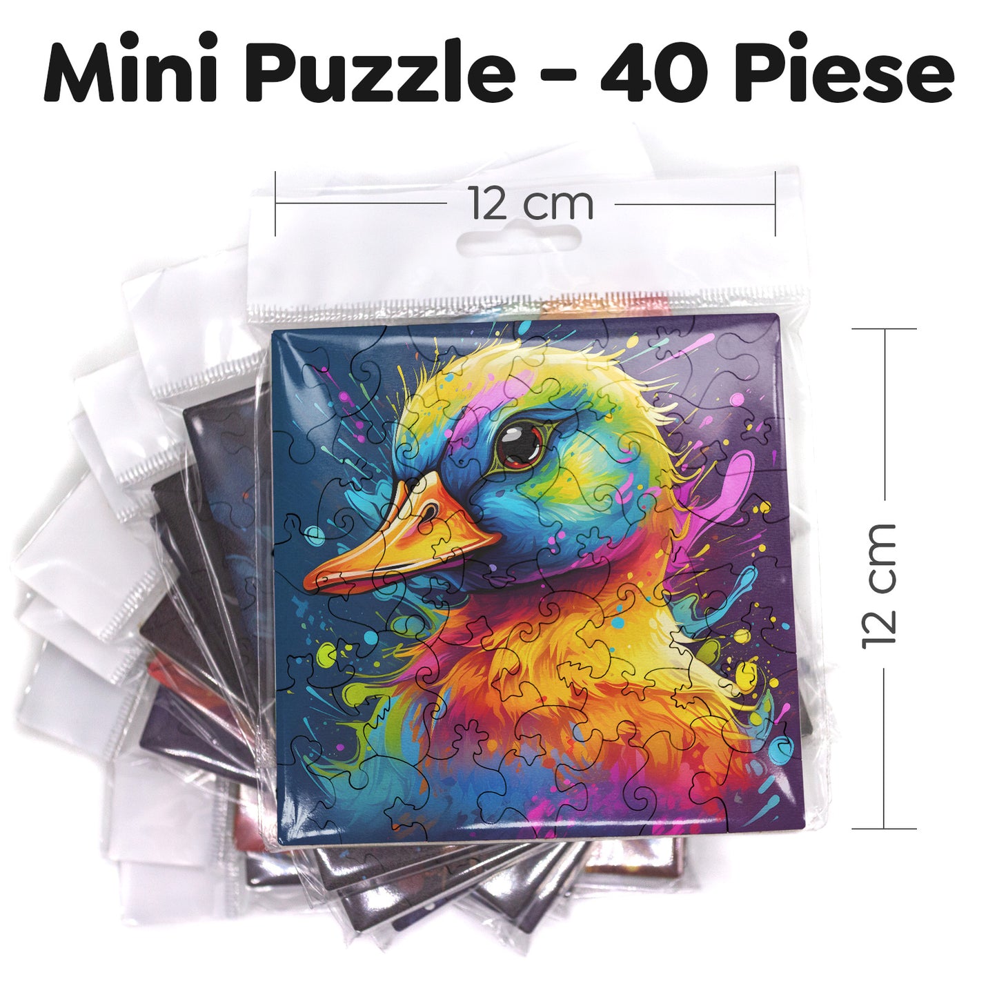 Puzzle cu Animale - Duck