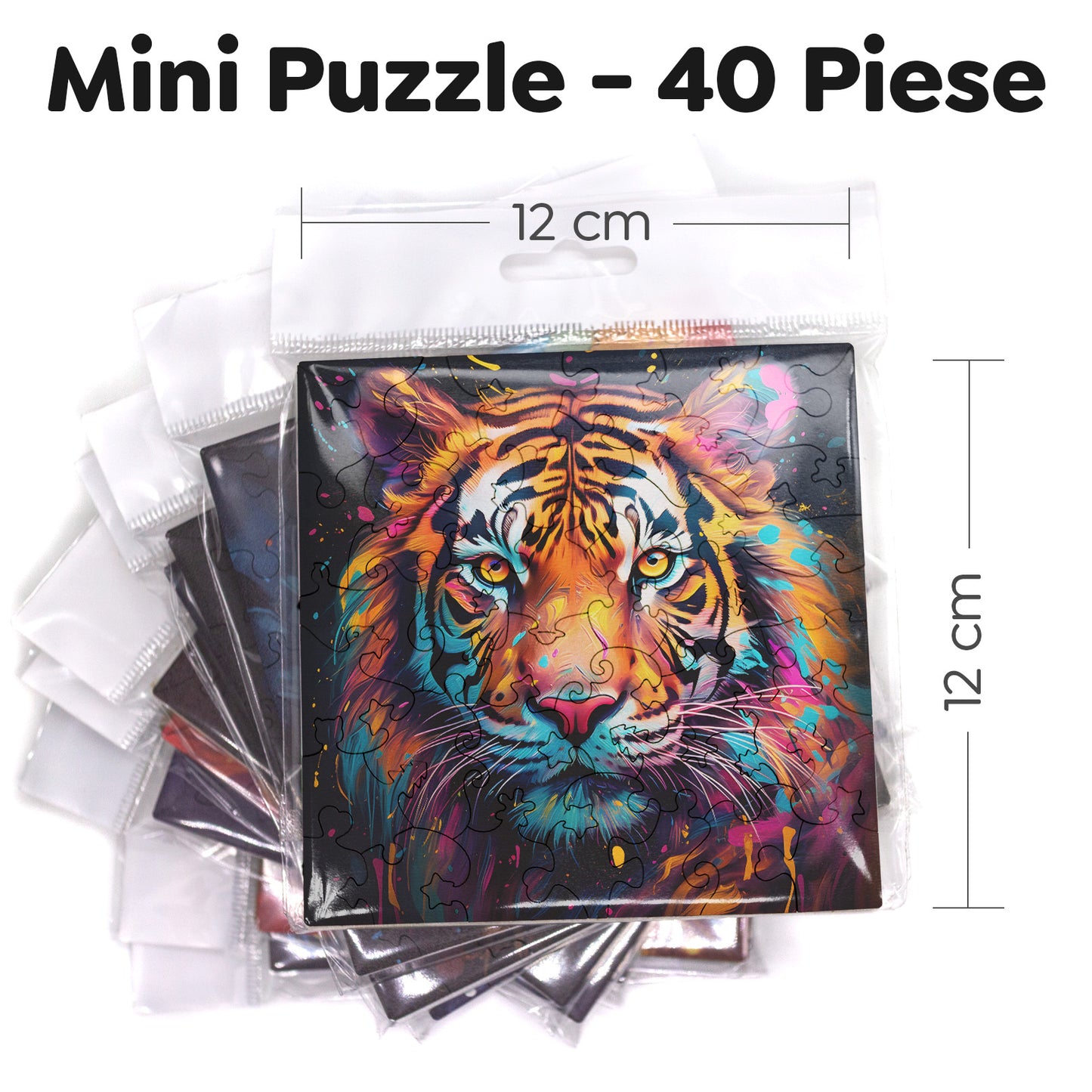 Puzzle cu Animale - Tigru 1