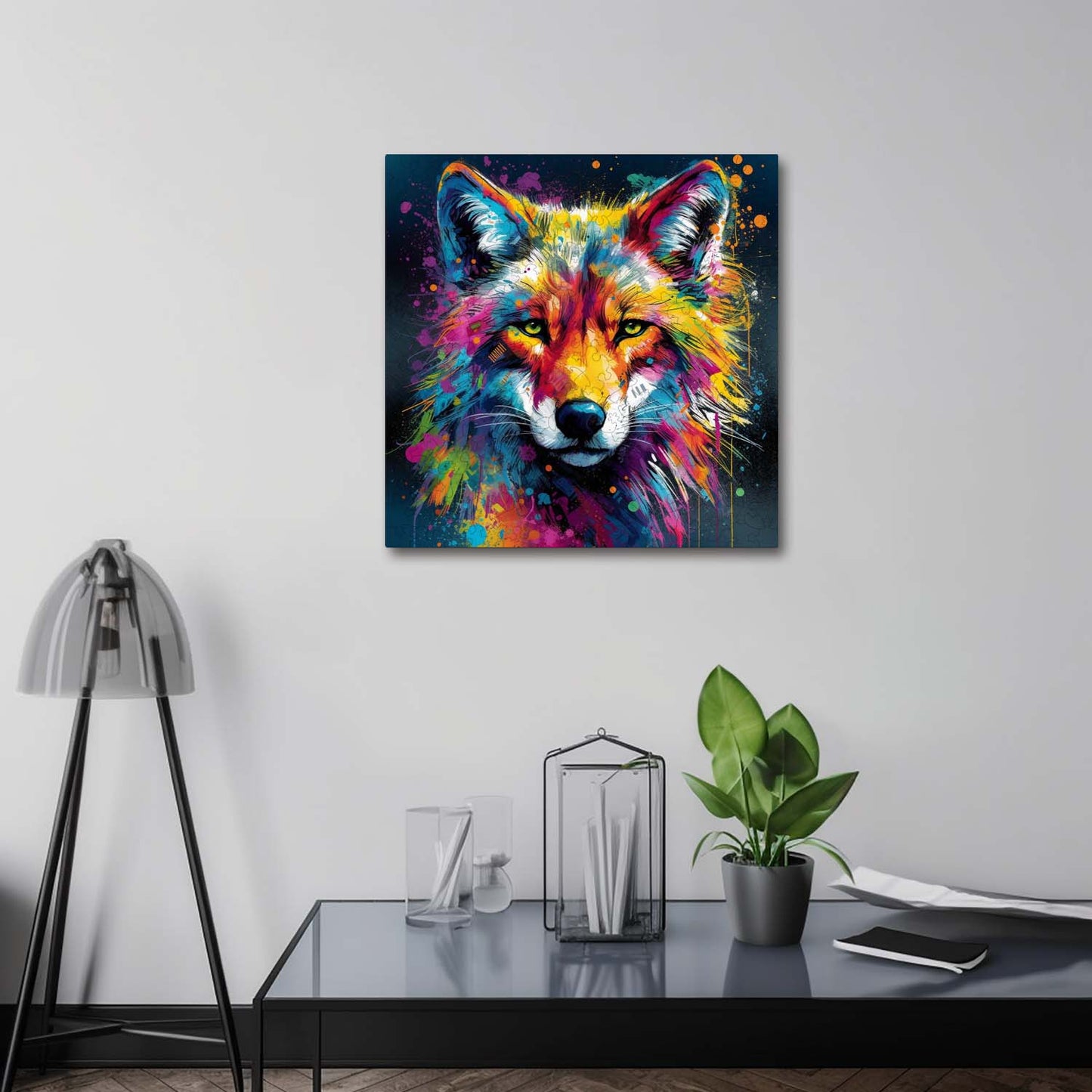 Puzzle cu Animale - Lup 2 - 200 piese - 30 x 30 cm