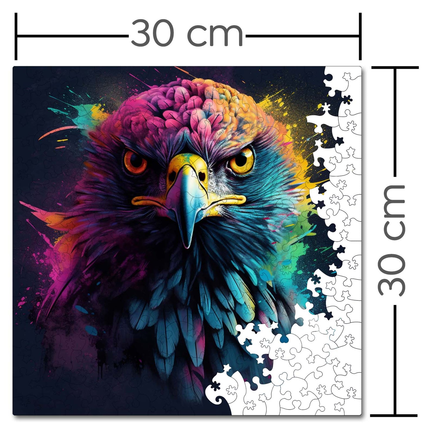 Puzzle cu Animale - Vultur 2 - 200 piese - 30 x 30 cm