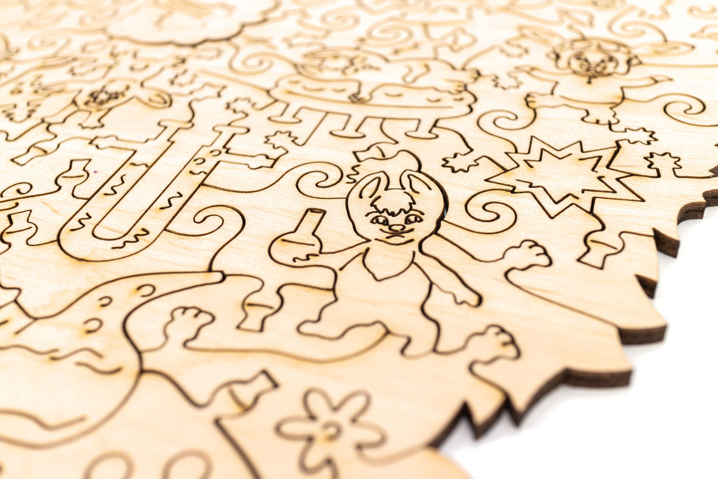 Blurix Puzzle (cu piese netaiate)