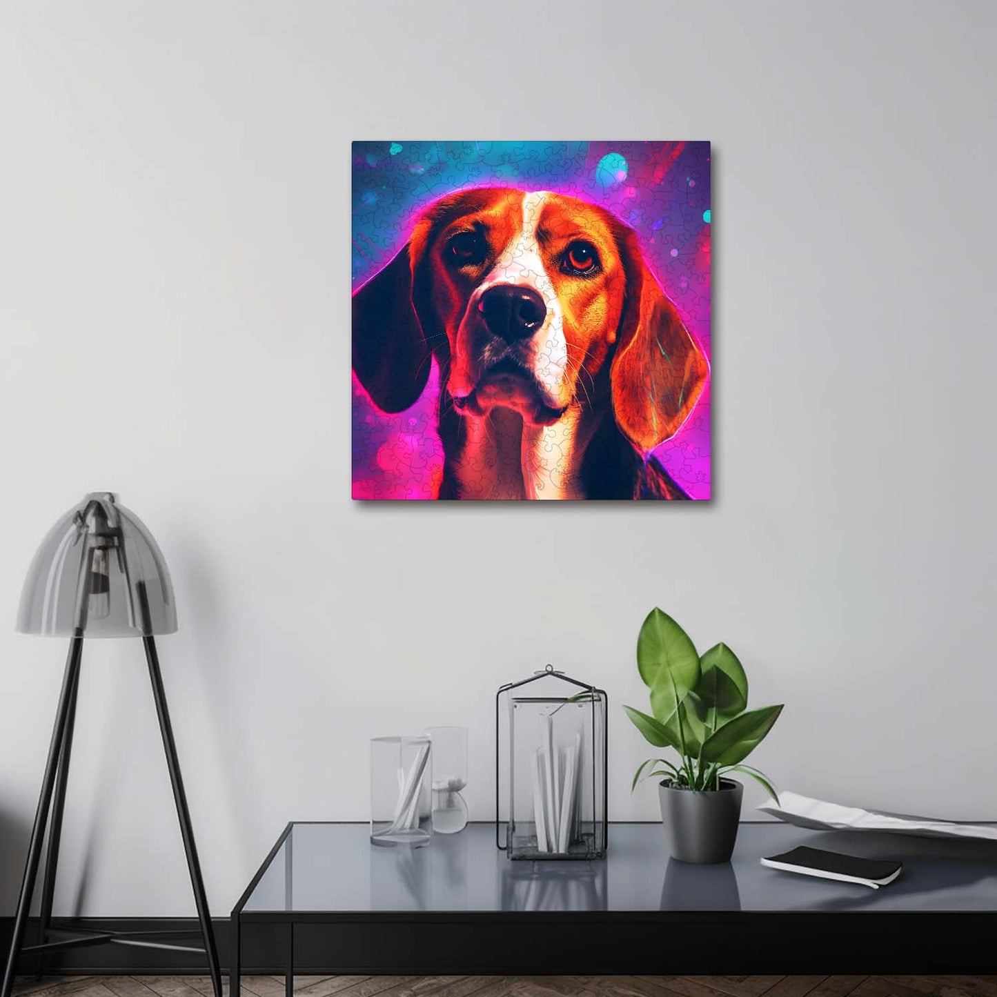 Puzzle cu Animale - Caini - Beagle 1 - 200 piese - 30 x 30 cm
