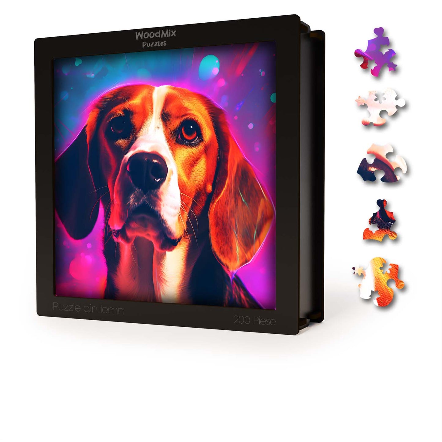 Puzzle cu Animale - Caini - Beagle 1 - 200 piese - 30 x 30 cm
