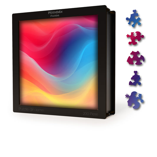 Puzzle Gradient - Spectrum Fusion - 200 piese - 30 x 30 cm