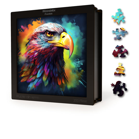 Puzzle cu Animale - Vultur 4 - 200 piese - 30 x 30 cm