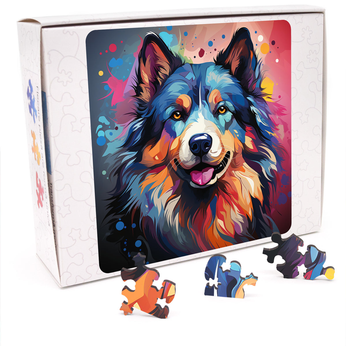 Puzzle cu Caini - Alaskan Malamute 2