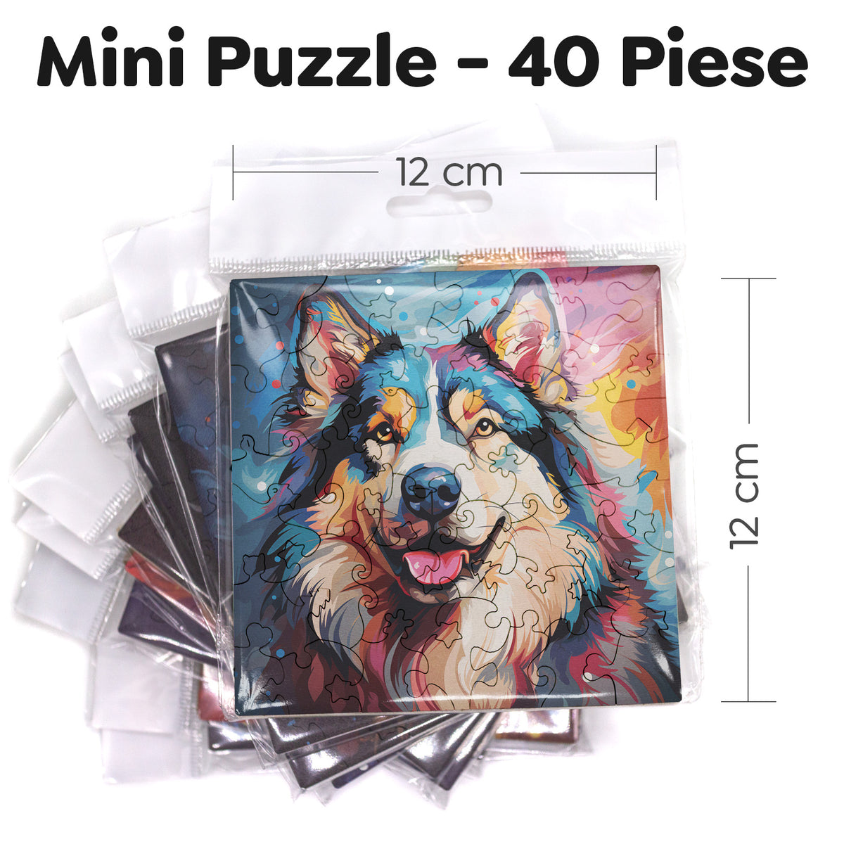Puzzle cu Caini - Alaskan Malamute 4