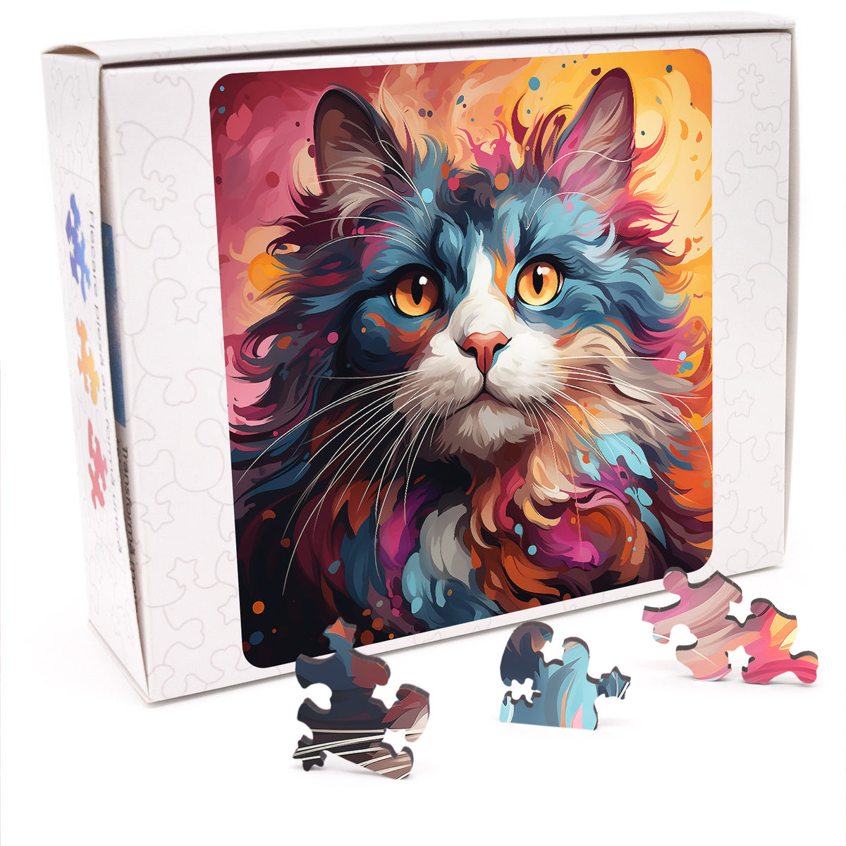 Puzzle cu Pisici - American Curl 3