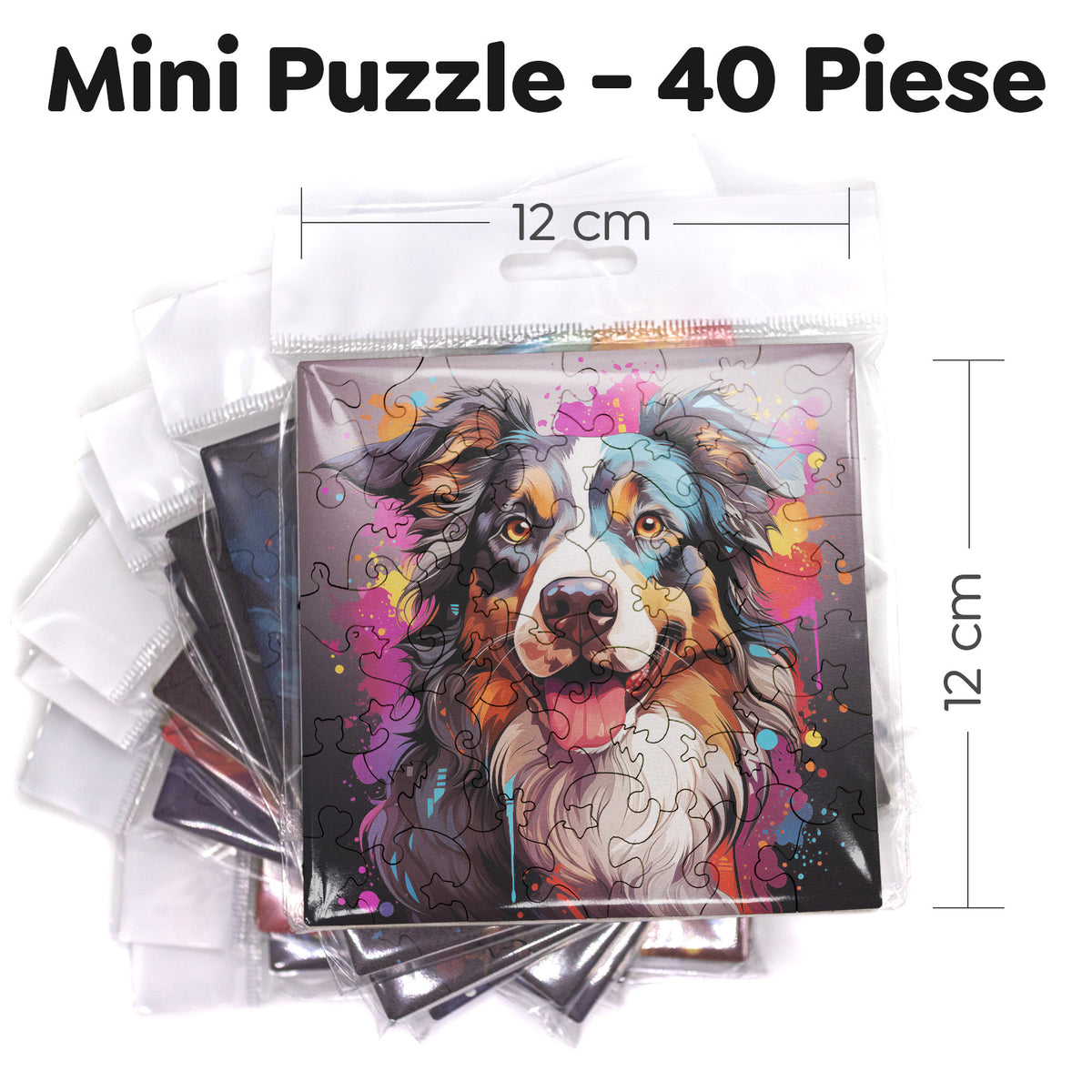Puzzle cu Caini - Australian Shepherd 4