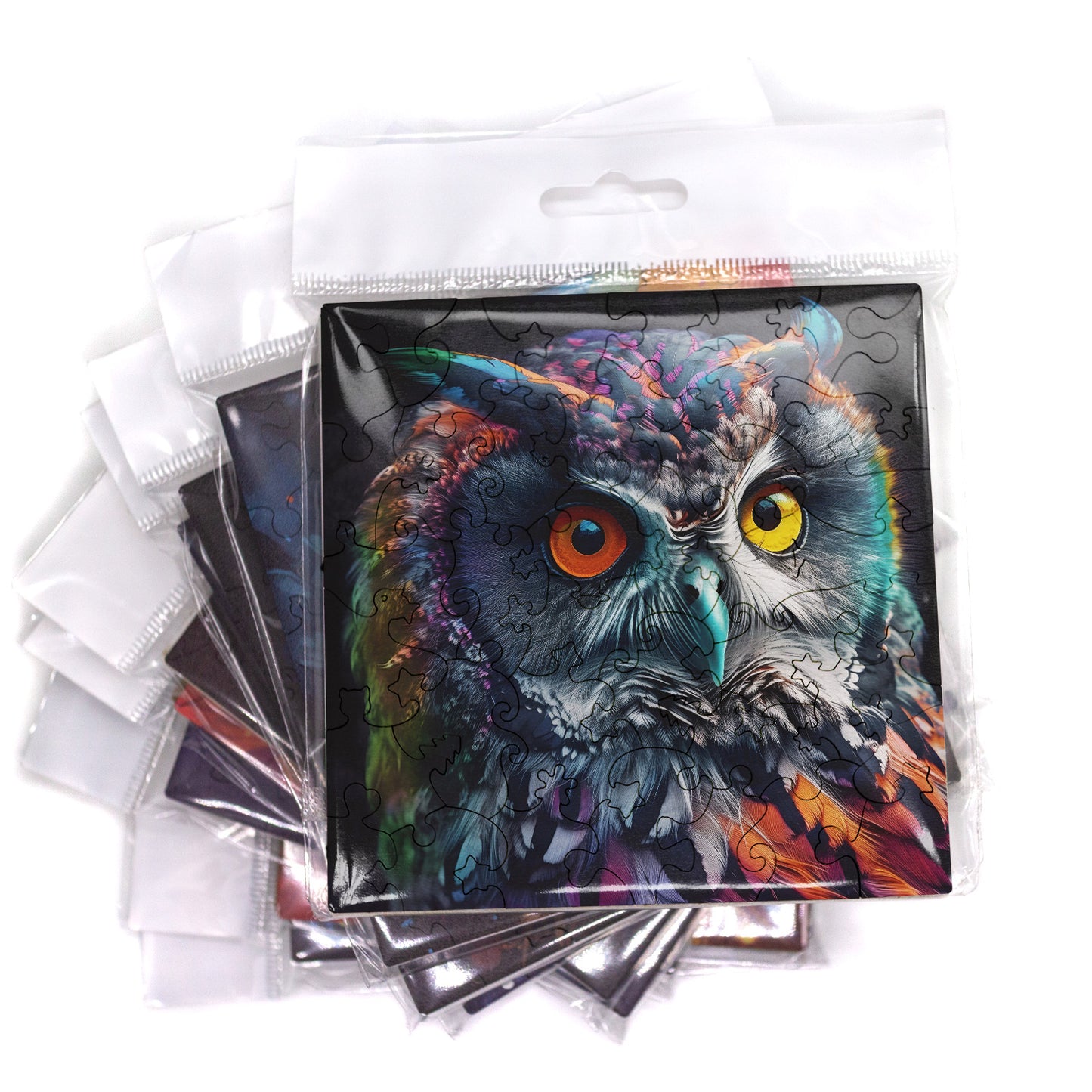 Puzzle cu Animale - Bufnita 2