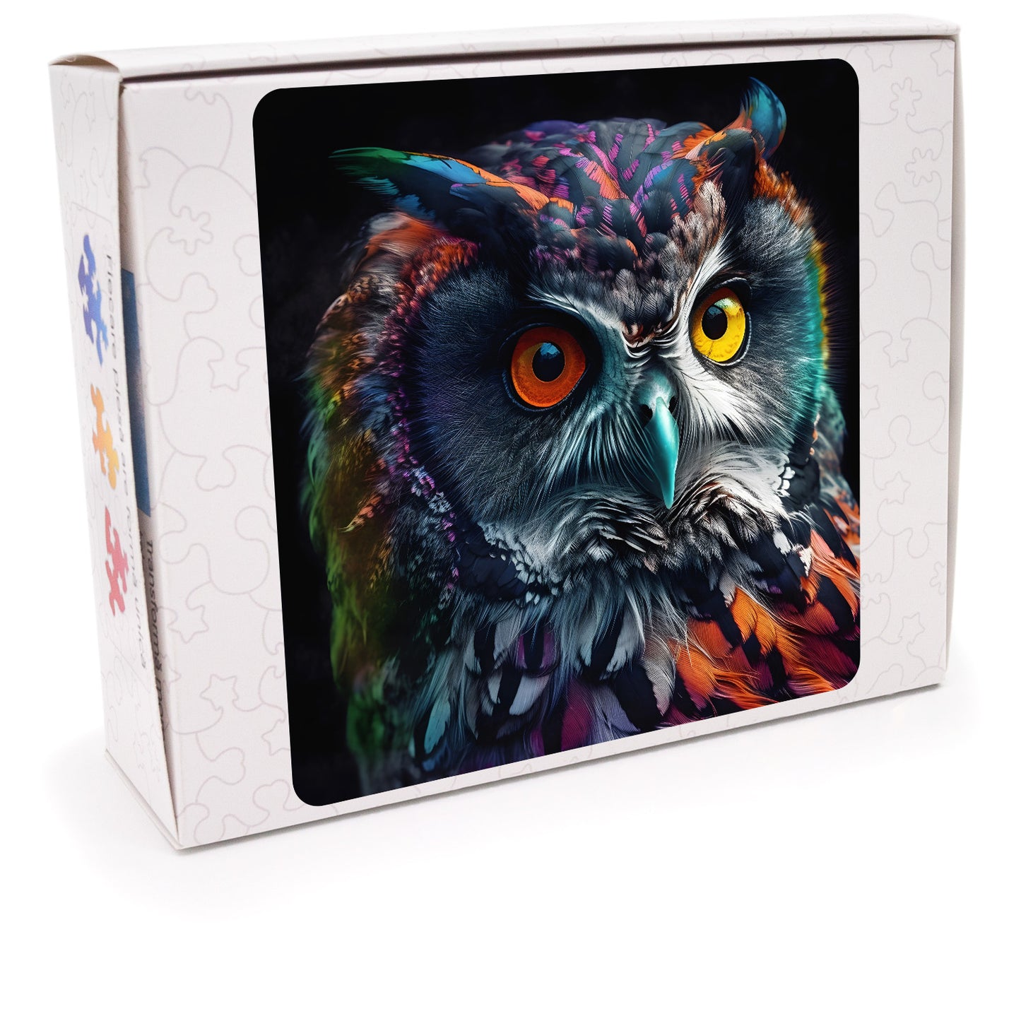 Puzzle cu Animale - Bufnita 2