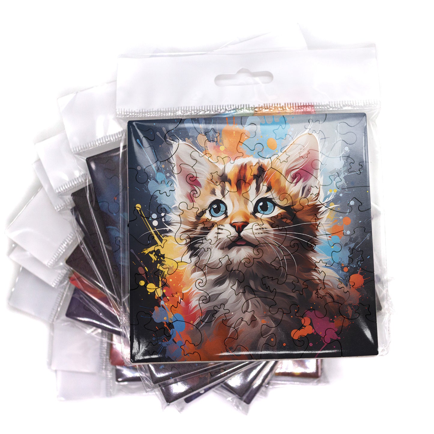 Puzzle cu Pisici - Baby Bobcat 4