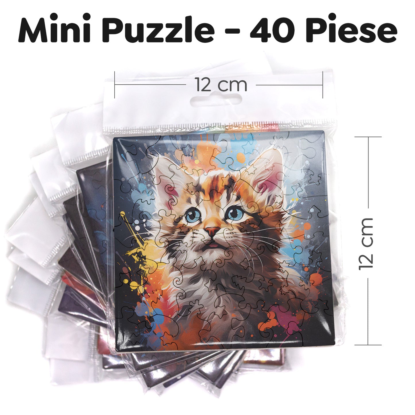 Puzzle cu Pisici - Baby Bobcat 4