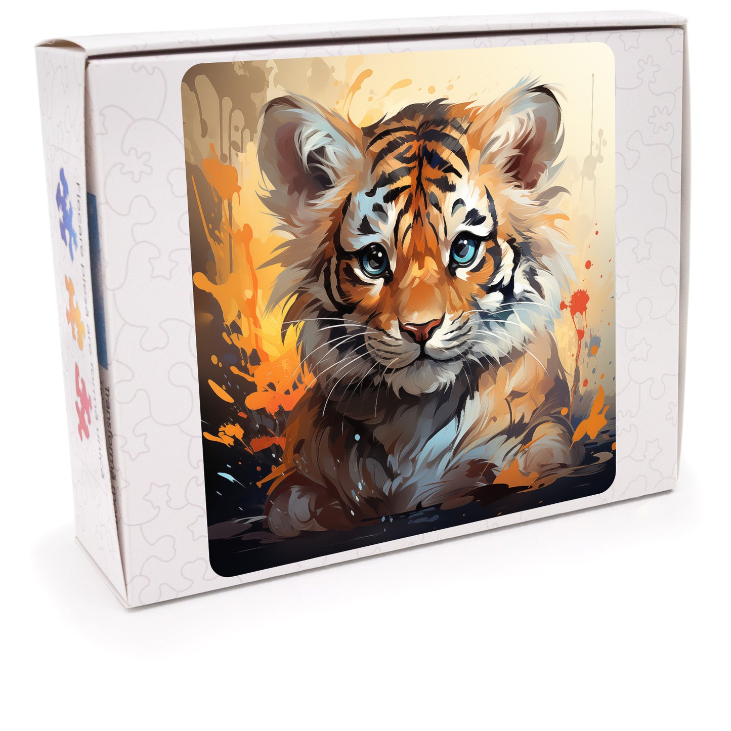 Puzzle cu Animale - Baby Tiger 3