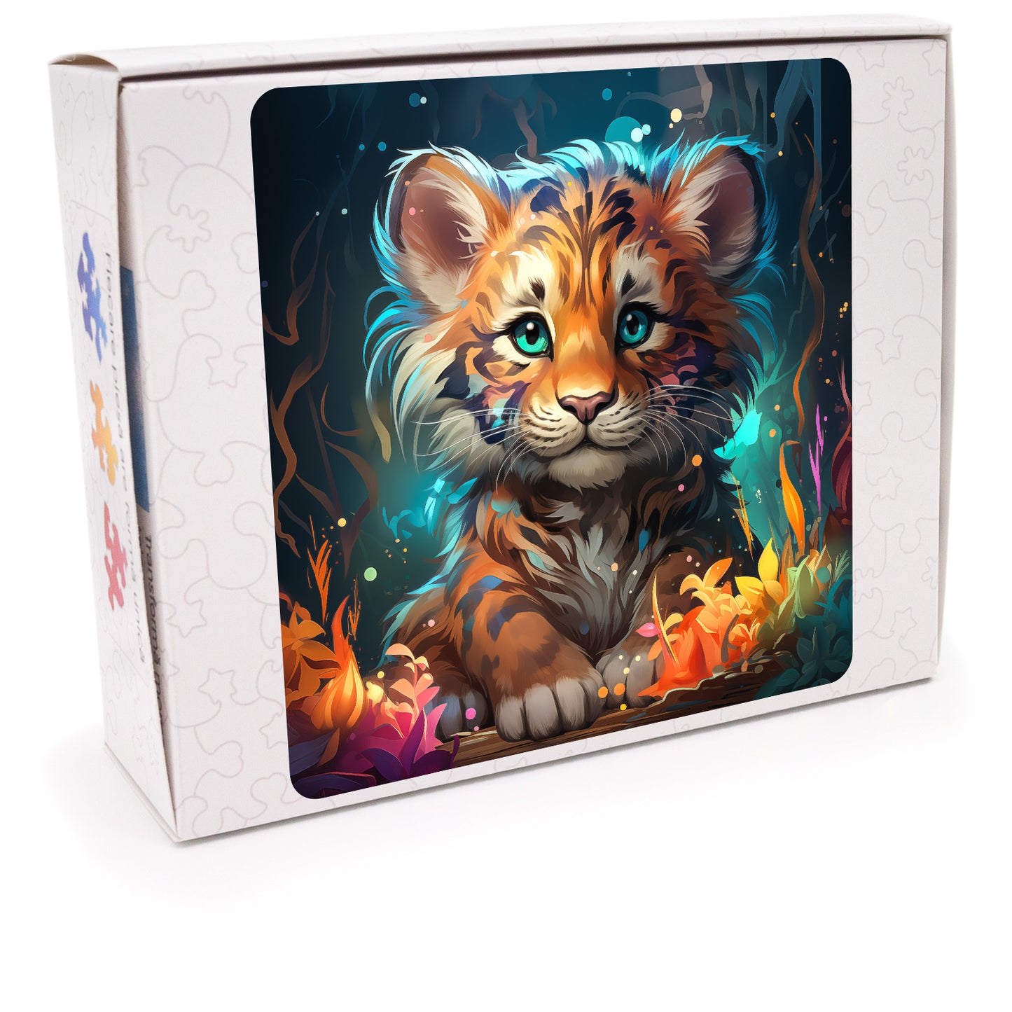 Puzzle cu Animale - Baby Tiger 4