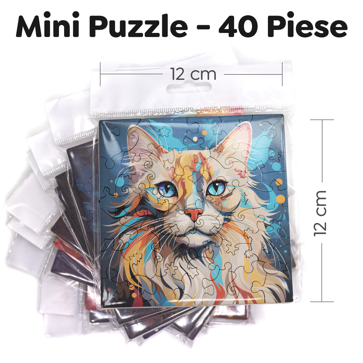 Puzzle cu Pisici - Balinese 1