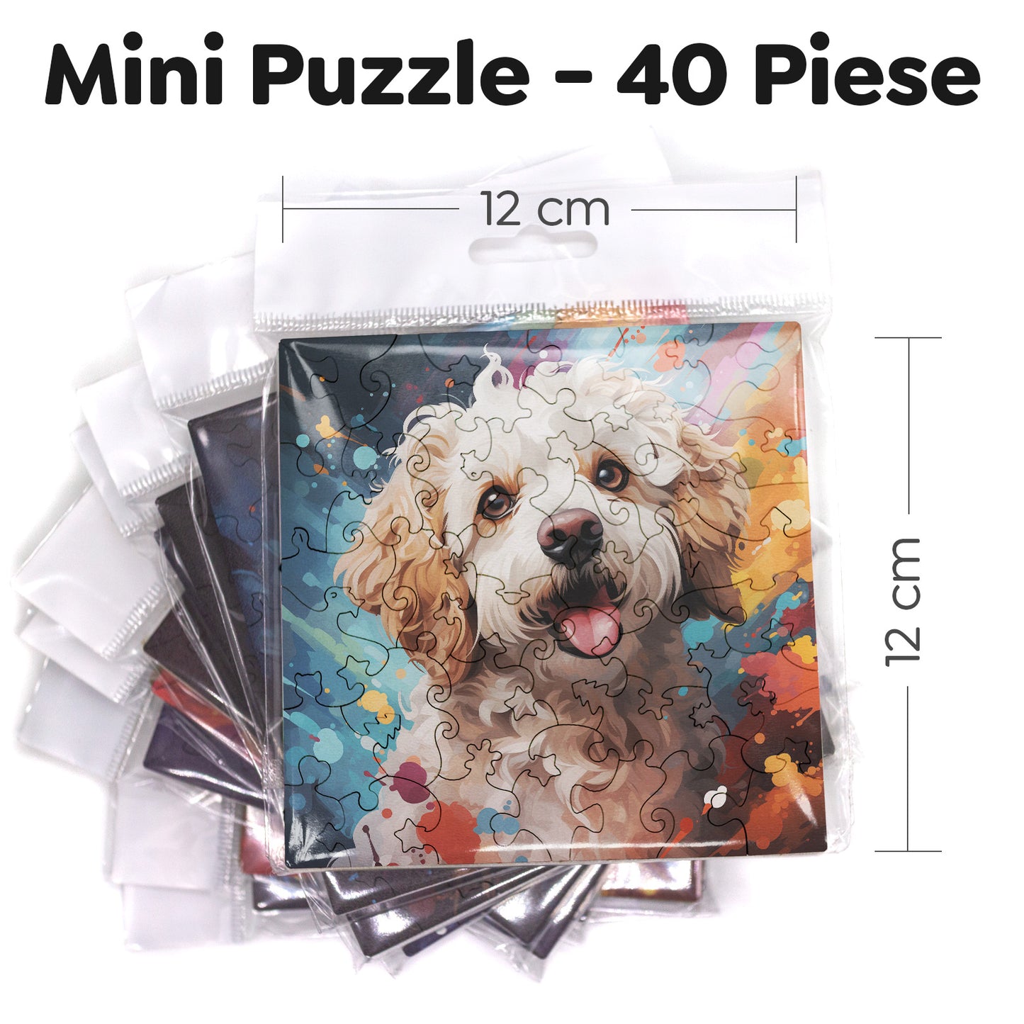 Puzzle cu Caini - Bichon Maltese 2