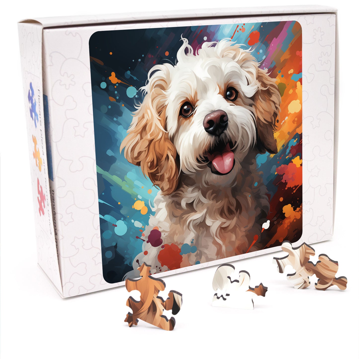 Puzzle cu Caini - Bichon Maltese 2