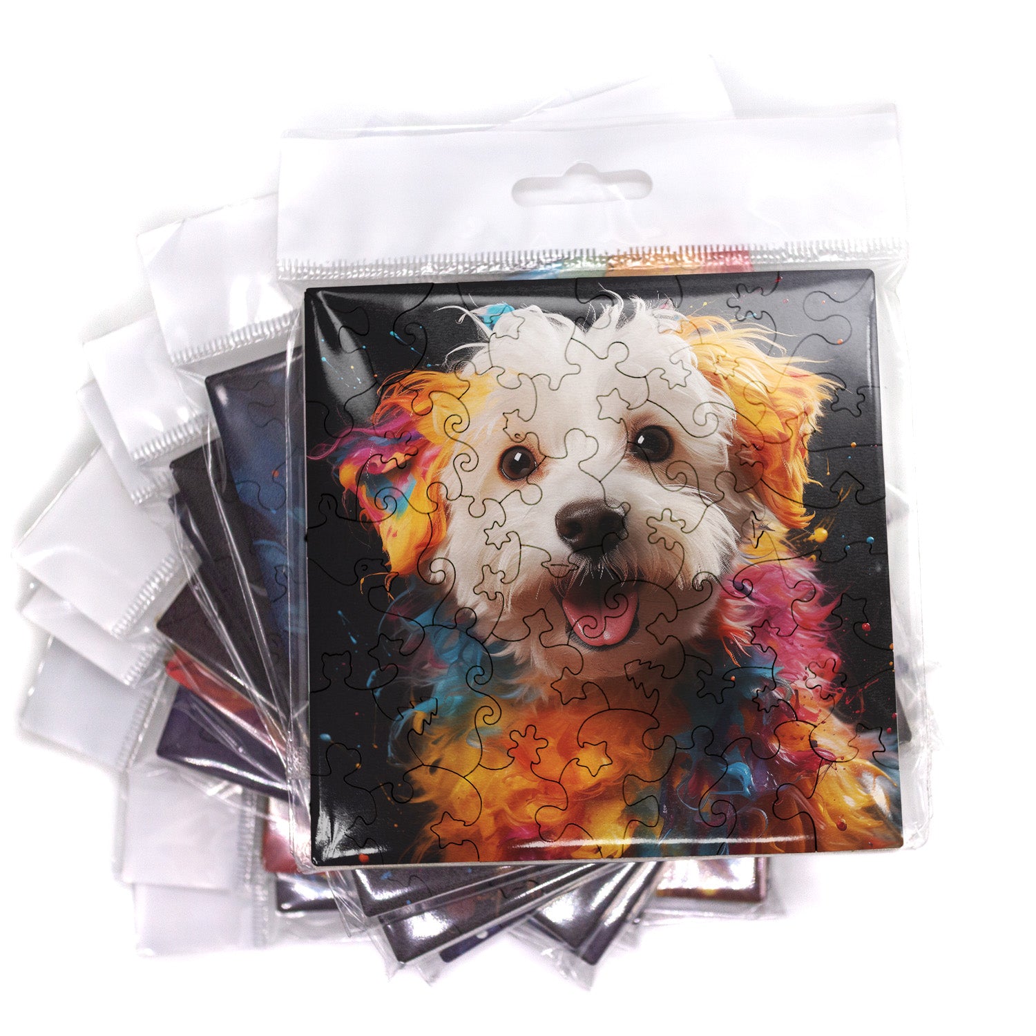 Puzzle cu Caini - Bichon Maltese 3 – WoodMix Puzzles
