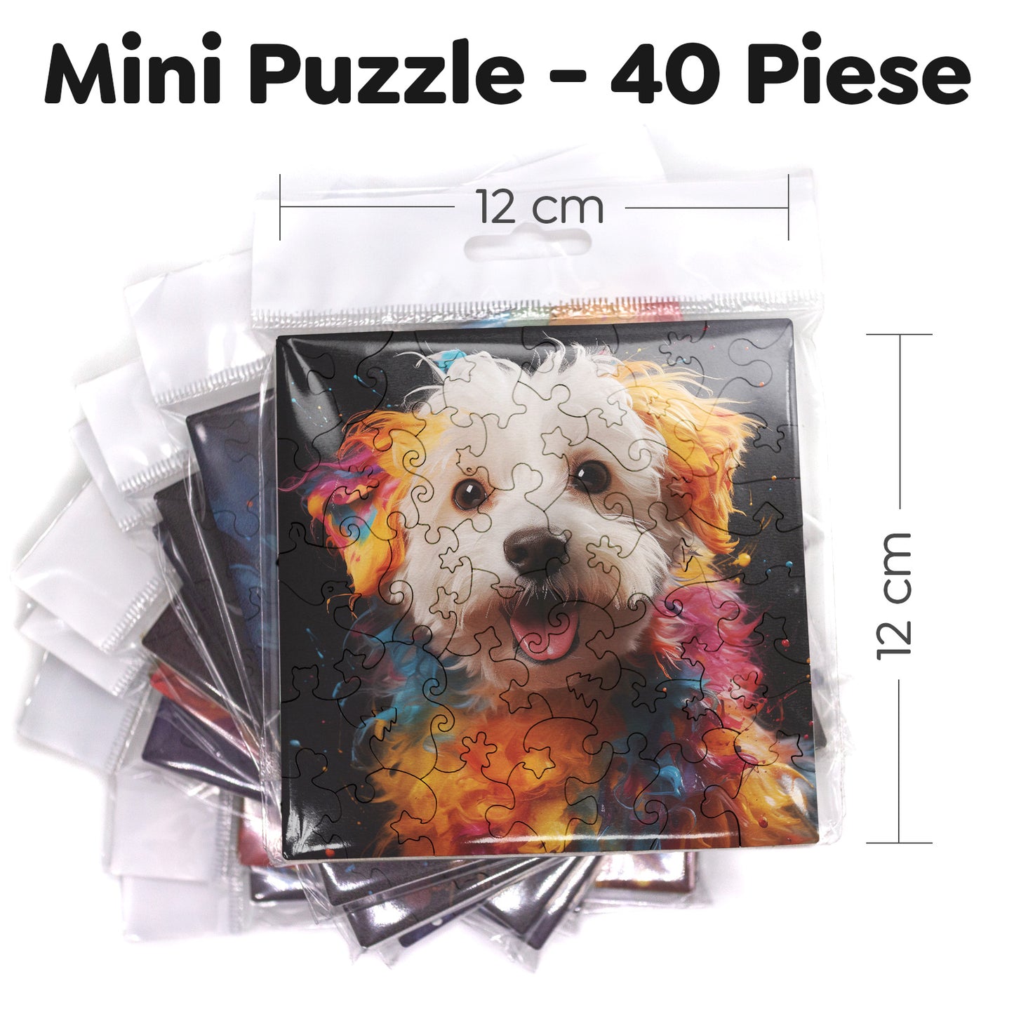 Puzzle cu Caini - Bichon Maltese 3