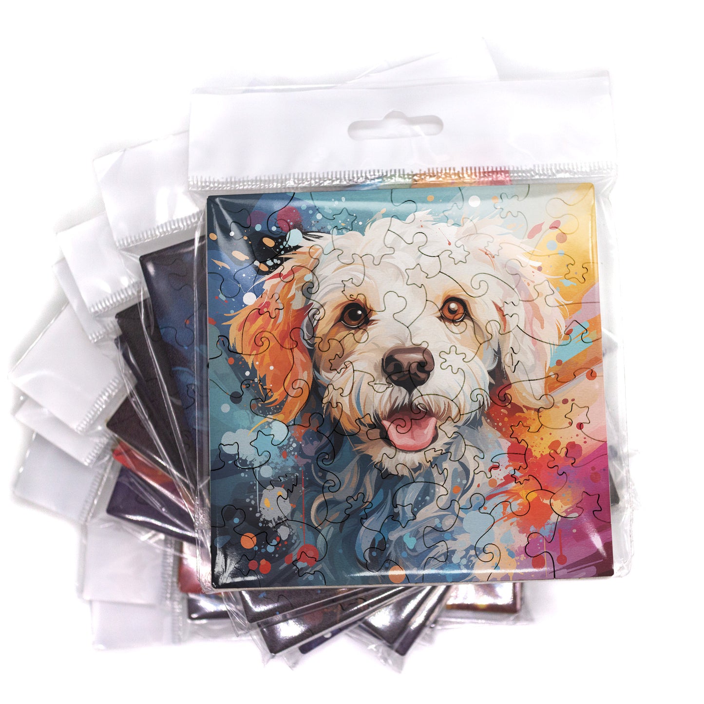 Puzzle cu Caini - Bichon Maltese 4