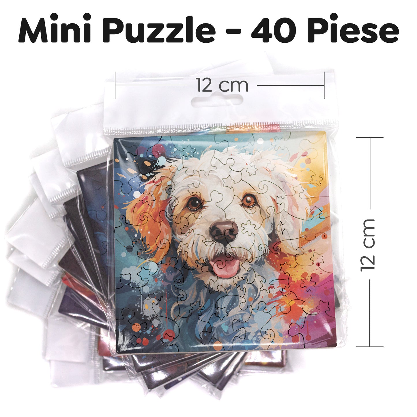 Puzzle cu Caini - Bichon Maltese 4