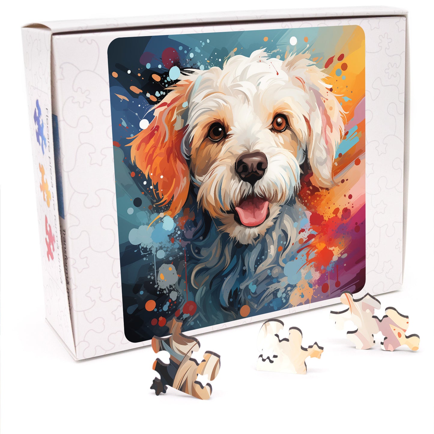 Puzzle cu Caini - Bichon Maltese 4