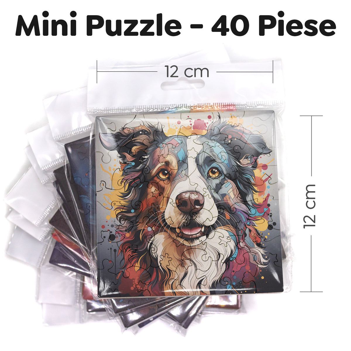 Puzzle cu Caini - Border Collie 1