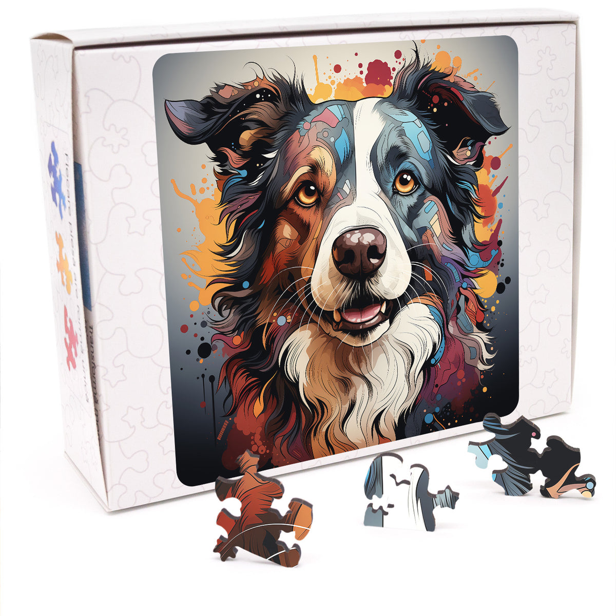 Puzzle cu Caini - Border Collie 1