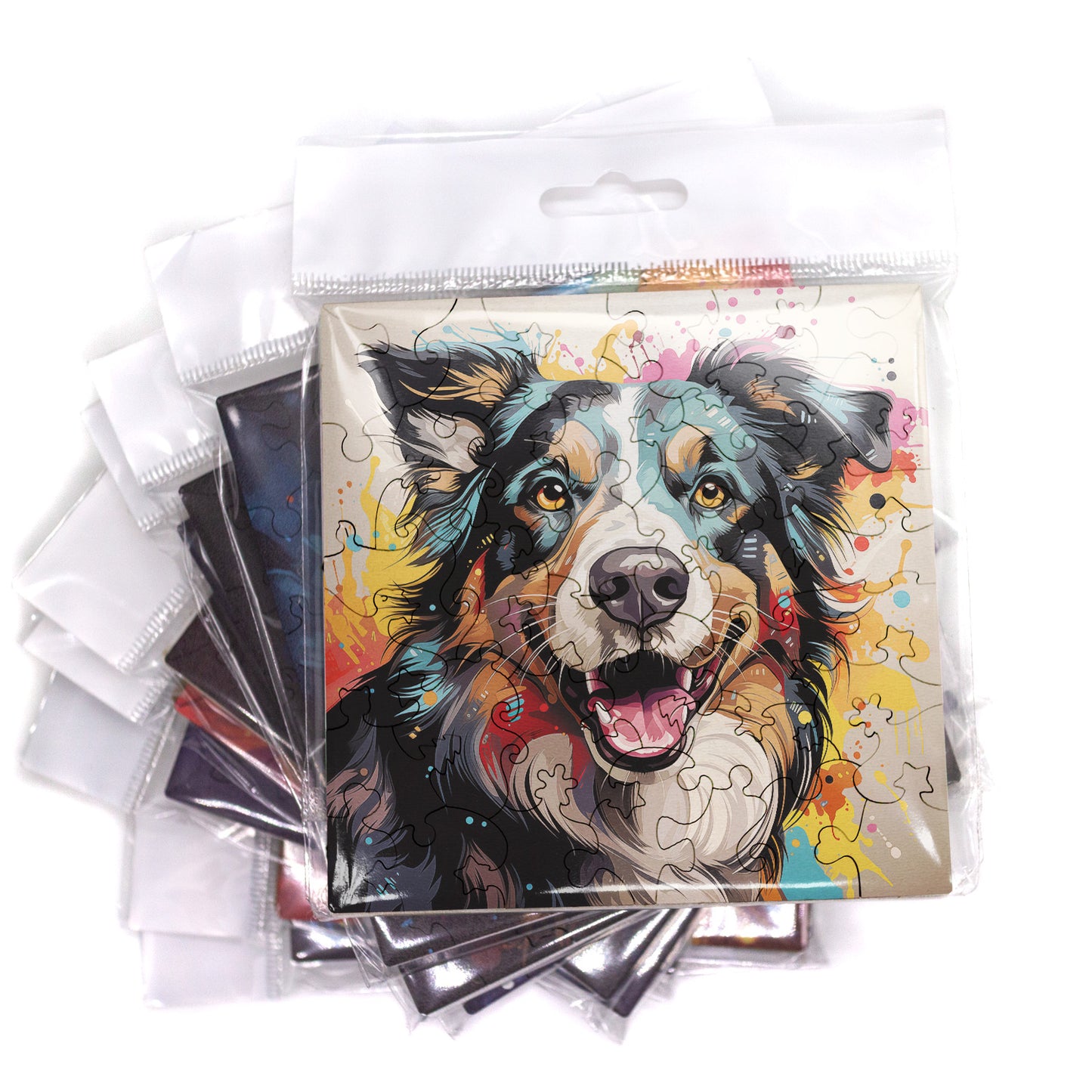 Puzzle cu Caini - Border Collie 3