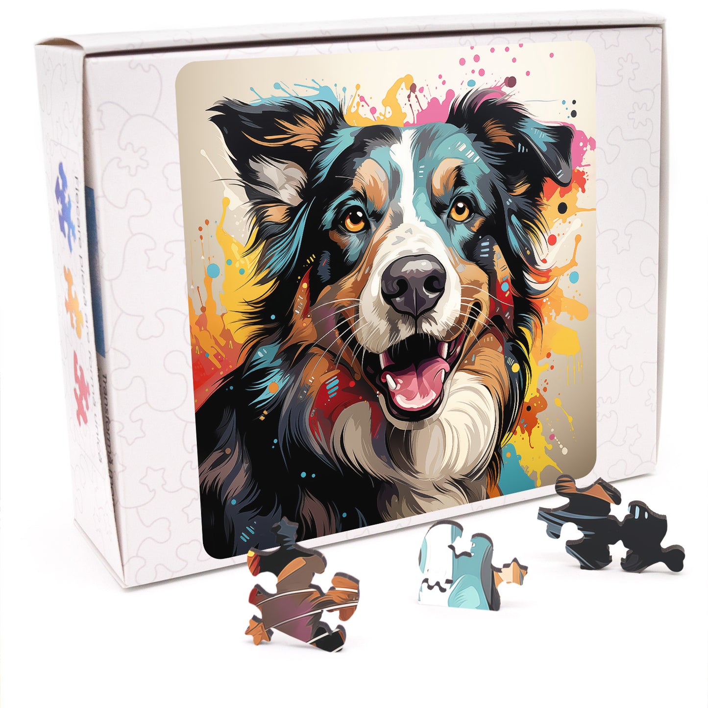 Puzzle cu Caini - Border Collie 3