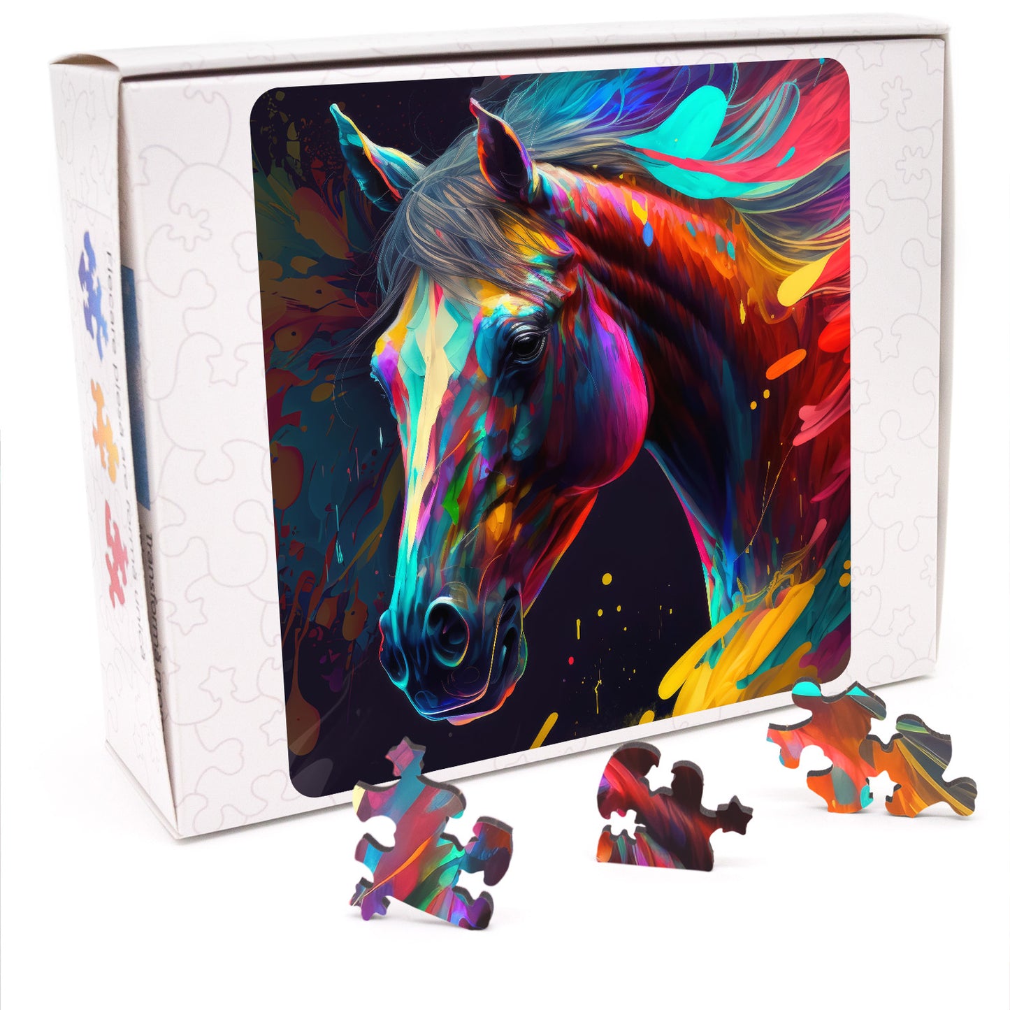 Puzzle cu Animale - Cal