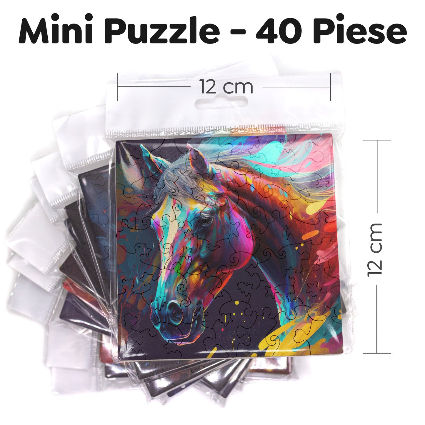 Puzzle cu Animale - Cal