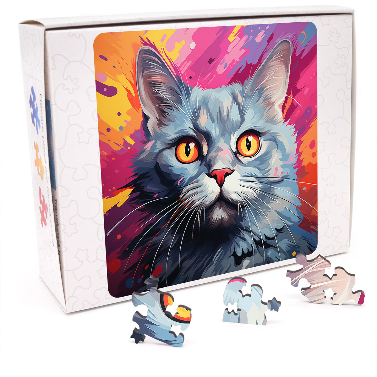 Puzzle cu Pisici - Chartreux 3