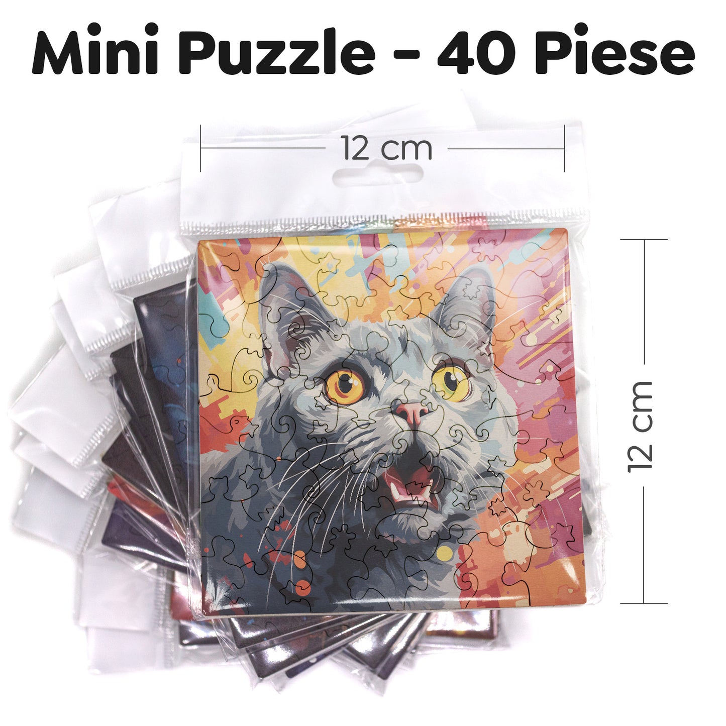 Puzzle cu Pisici - Chartreux 4